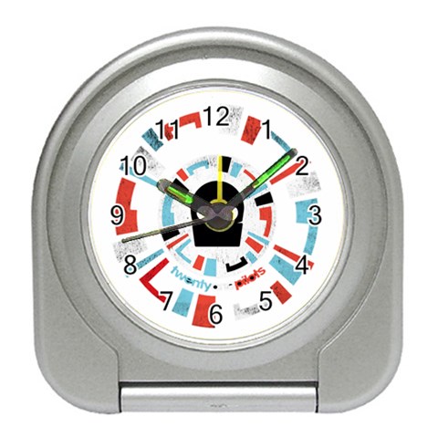 Twenty One Pilots  Travel Alarm Clock from ArtsNow.com Front