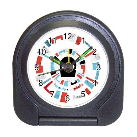 Twenty One Pilots  Travel Alarm Clock from ArtsNow.com Front