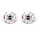 Twenty One Pilots  Cufflinks (Oval)