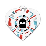 Twenty One Pilots  Dog Tag Heart (One Side)