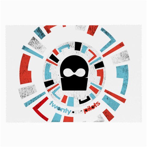 Twenty One Pilots  Large Glasses Cloth (2 Sides) from ArtsNow.com Front