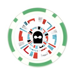 Twenty One Pilots  Poker Chip Card Guard from ArtsNow.com Back
