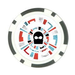 Twenty One Pilots  Poker Chip Card Guard (10 pack) from ArtsNow.com Back
