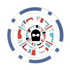 Twenty One Pilots  Poker Chip Card Guard (10 pack) from ArtsNow.com Back