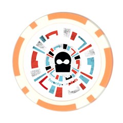 Twenty One Pilots  Poker Chip Card Guard (10 pack) from ArtsNow.com Back