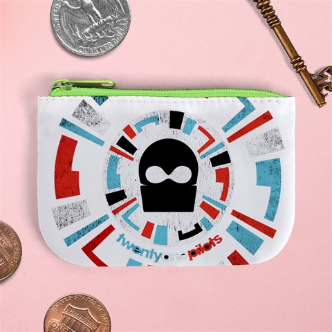 Twenty One Pilots  Mini Coin Purse from ArtsNow.com Front