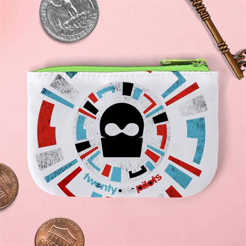 Twenty One Pilots  Mini Coin Purse from ArtsNow.com Back