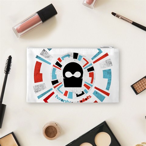 Twenty One Pilots  Cosmetic Bag (Small) from ArtsNow.com Back