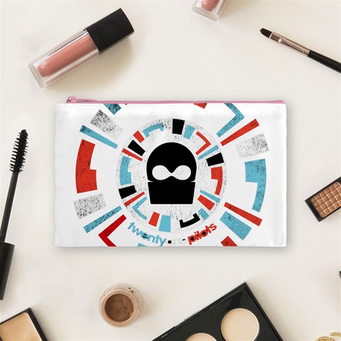 Twenty One Pilots  Cosmetic Bag (Medium) from ArtsNow.com Front