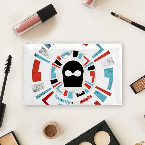 Twenty One Pilots  Cosmetic Bag (Medium) from ArtsNow.com Front