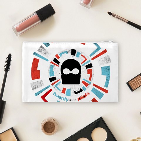 Twenty One Pilots  Cosmetic Bag (Medium) from ArtsNow.com Back