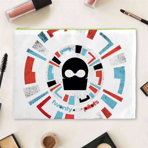 Twenty One Pilots  Cosmetic Bag (XL) from ArtsNow.com Front