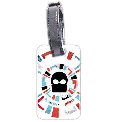Twenty One Pilots  Luggage Tag (two sides) from ArtsNow.com Back