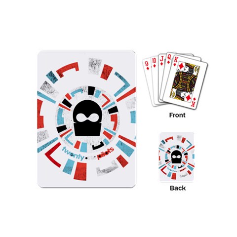 Twenty One Pilots  Playing Cards (Mini) from ArtsNow.com Back