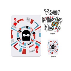 Twenty One Pilots  Playing Cards 54 (Mini) from ArtsNow.com Front - Heart9
