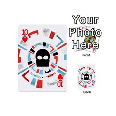 Twenty One Pilots  Playing Cards 54 (Mini) from ArtsNow.com Front - Heart10