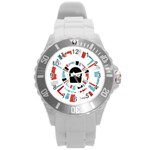 Twenty One Pilots  Round Plastic Sport Watch (L)