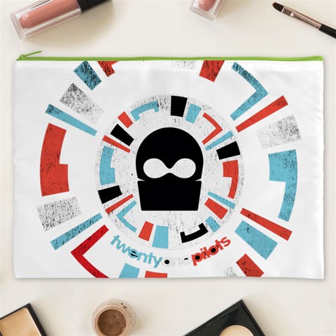 Twenty One Pilots  Cosmetic Bag (XXXL) from ArtsNow.com Front