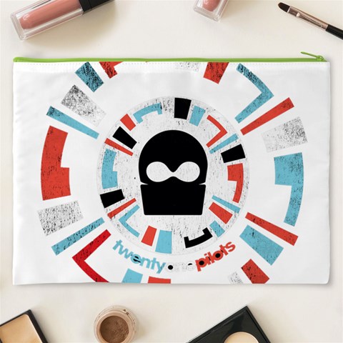Twenty One Pilots  Cosmetic Bag (XXXL) from ArtsNow.com Back