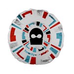 Twenty One Pilots  Standard 15  Premium Round Cushion 