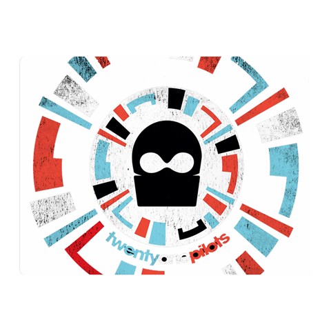 Twenty One Pilots  Double Sided Flano Blanket (Mini) from ArtsNow.com 35 x27  Blanket Front