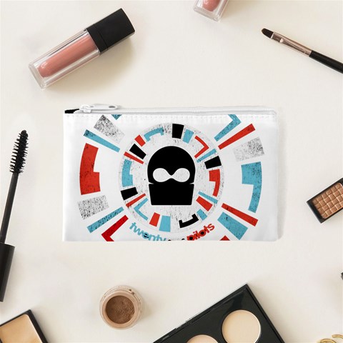 Twenty One Pilots  Cosmetic Bag (XS) from ArtsNow.com Front