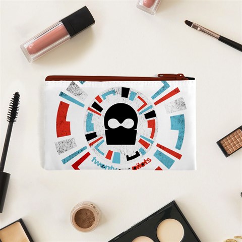 Twenty One Pilots  Cosmetic Bag (XS) from ArtsNow.com Back