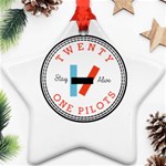 Twenty One Pilots  Star Ornament (Two Sides)