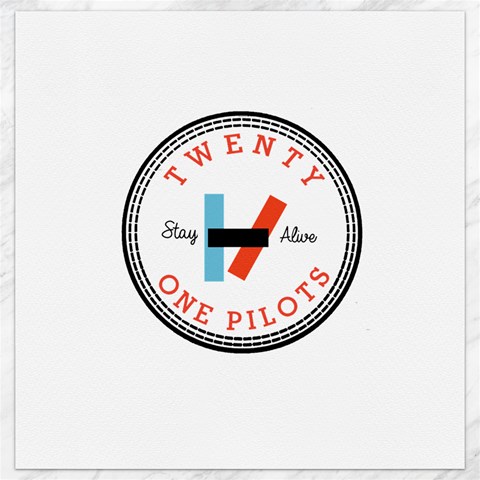 Twenty One Pilots  Canvas 16  x 16  from ArtsNow.com 15.2 x15.41  Canvas - 1