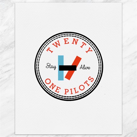 Twenty One Pilots  Canvas 16  x 20  from ArtsNow.com 15.75 x19.29  Canvas - 1
