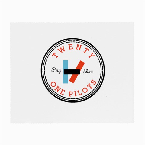 Twenty One Pilots  Small Glasses Cloth (2 Sides) from ArtsNow.com Front