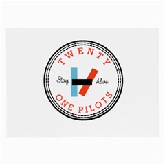 Twenty One Pilots  Large Glasses Cloth (2 Sides) from ArtsNow.com Front