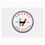 Twenty One Pilots  Large Glasses Cloth (2 Sides)
