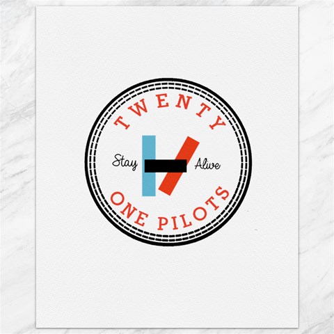 Twenty One Pilots  Canvas 11  x 14  from ArtsNow.com 10.95 x13.48  Canvas - 1