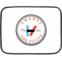 Twenty One Pilots  Double Sided Fleece Blanket (Mini) from ArtsNow.com 35 x27  Blanket Front