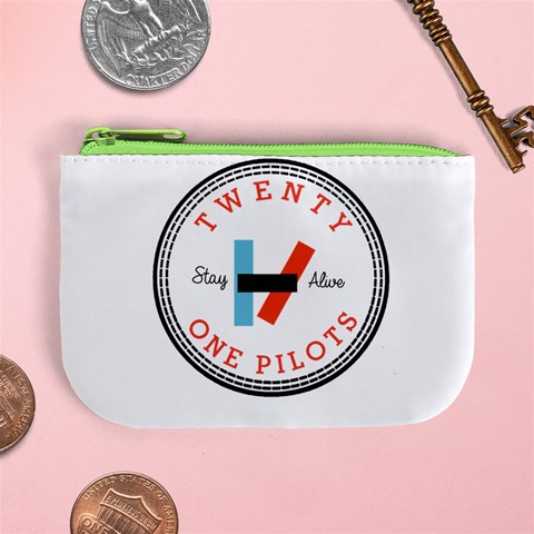 Twenty One Pilots  Mini Coin Purse from ArtsNow.com Front