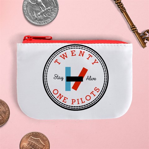 Twenty One Pilots  Mini Coin Purse from ArtsNow.com Front