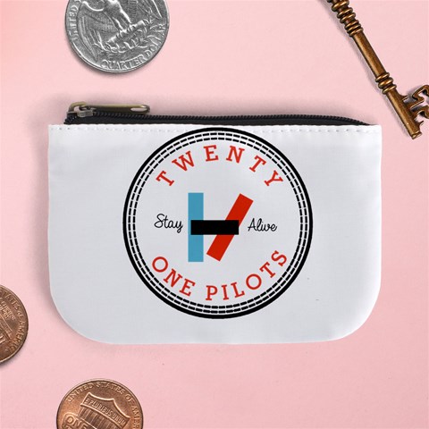 Twenty One Pilots  Mini Coin Purse from ArtsNow.com Front
