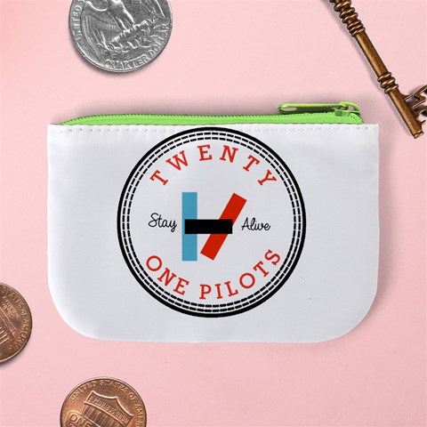 Twenty One Pilots  Mini Coin Purse from ArtsNow.com Back