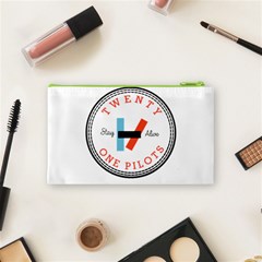 Twenty One Pilots  Cosmetic Bag (Small) from ArtsNow.com Back