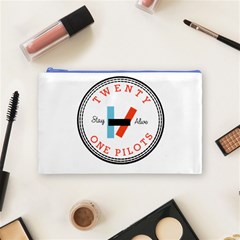 Twenty One Pilots  Cosmetic Bag (Medium) from ArtsNow.com Front