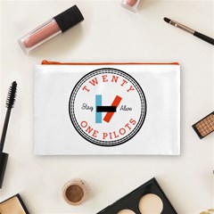 Twenty One Pilots  Cosmetic Bag (Medium) from ArtsNow.com Front