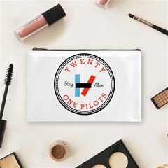 Twenty One Pilots  Cosmetic Bag (Medium) from ArtsNow.com Front