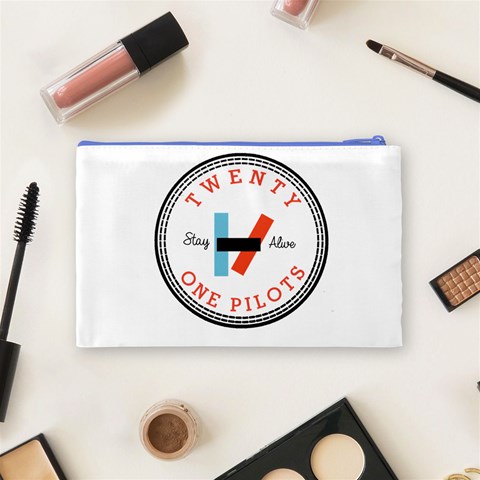Twenty One Pilots  Cosmetic Bag (Medium) from ArtsNow.com Back