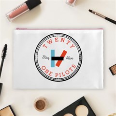Twenty One Pilots  Cosmetic Bag (Large) from ArtsNow.com Front