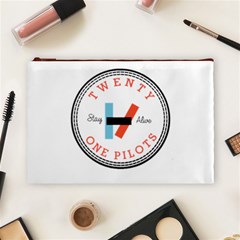 Twenty One Pilots  Cosmetic Bag (Large) from ArtsNow.com Front