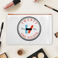 Twenty One Pilots  Cosmetic Bag (Large) from ArtsNow.com Front