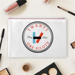 Twenty One Pilots  Cosmetic Bag (Large) from ArtsNow.com Back