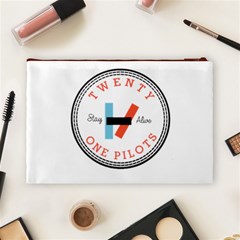 Twenty One Pilots  Cosmetic Bag (Large) from ArtsNow.com Back
