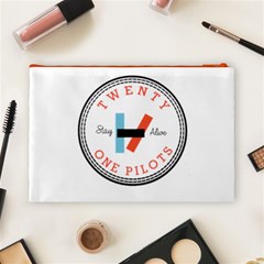 Twenty One Pilots  Cosmetic Bag (Large) from ArtsNow.com Back